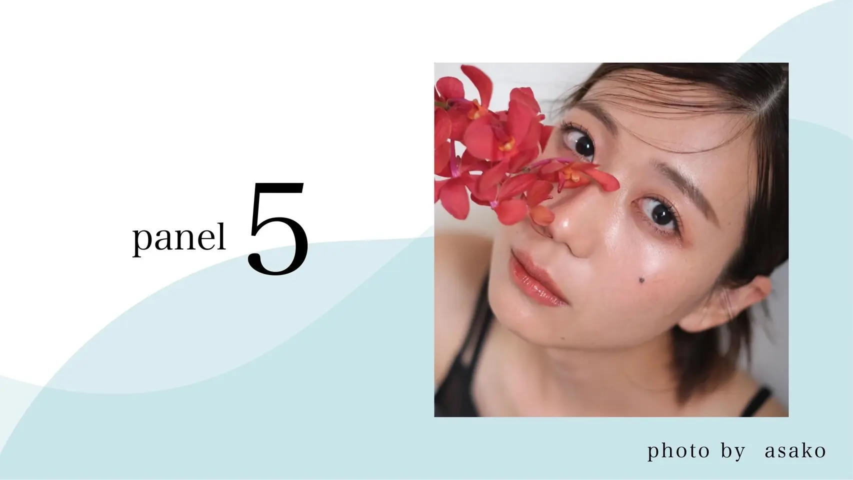 【No5】大西亜依展示パネル【350mm×350mm】のサムネイル