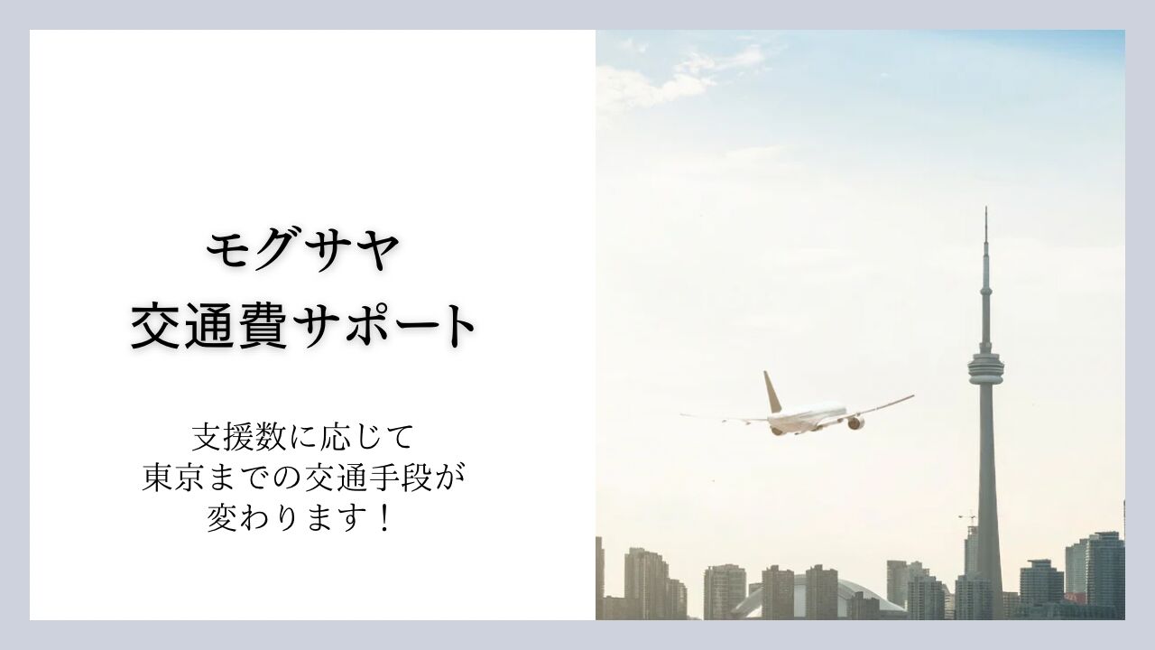 モグサヤ交通手段サポートのサムネイル