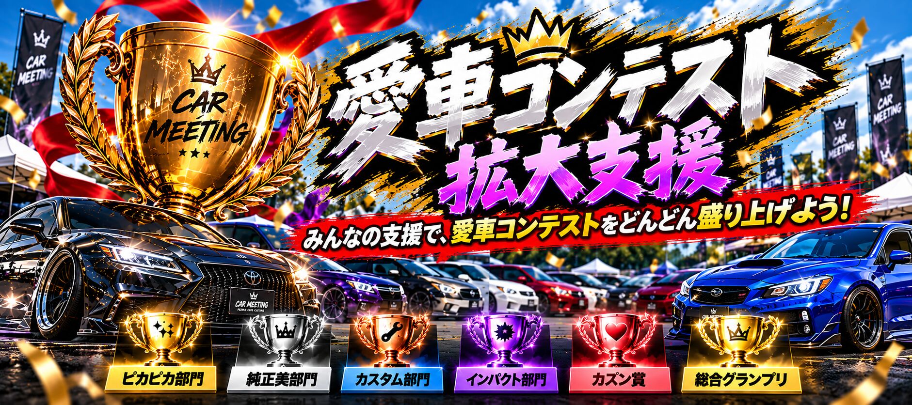愛車コンテスト拡大支援のサムネイル