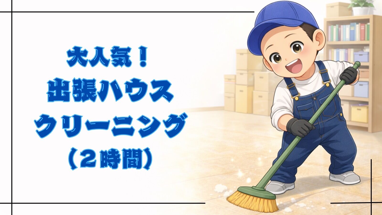 出張ハウスクリーニング(2時間)のサムネイル