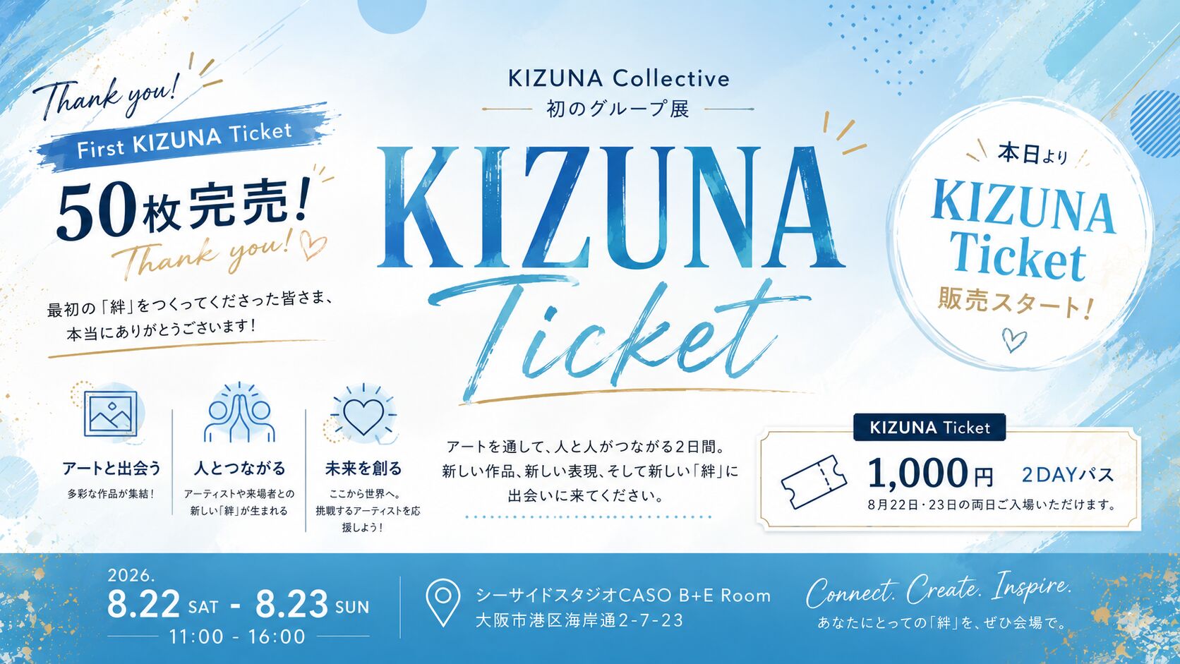 🎨 KIZUNA Ticketのサムネイル